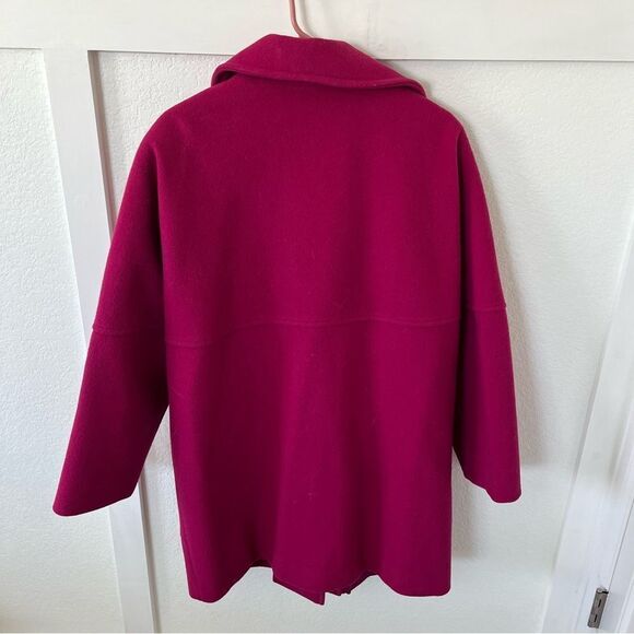 Vintage Penguin Women's Large Wool Trench Coat - Picture 5 of 7